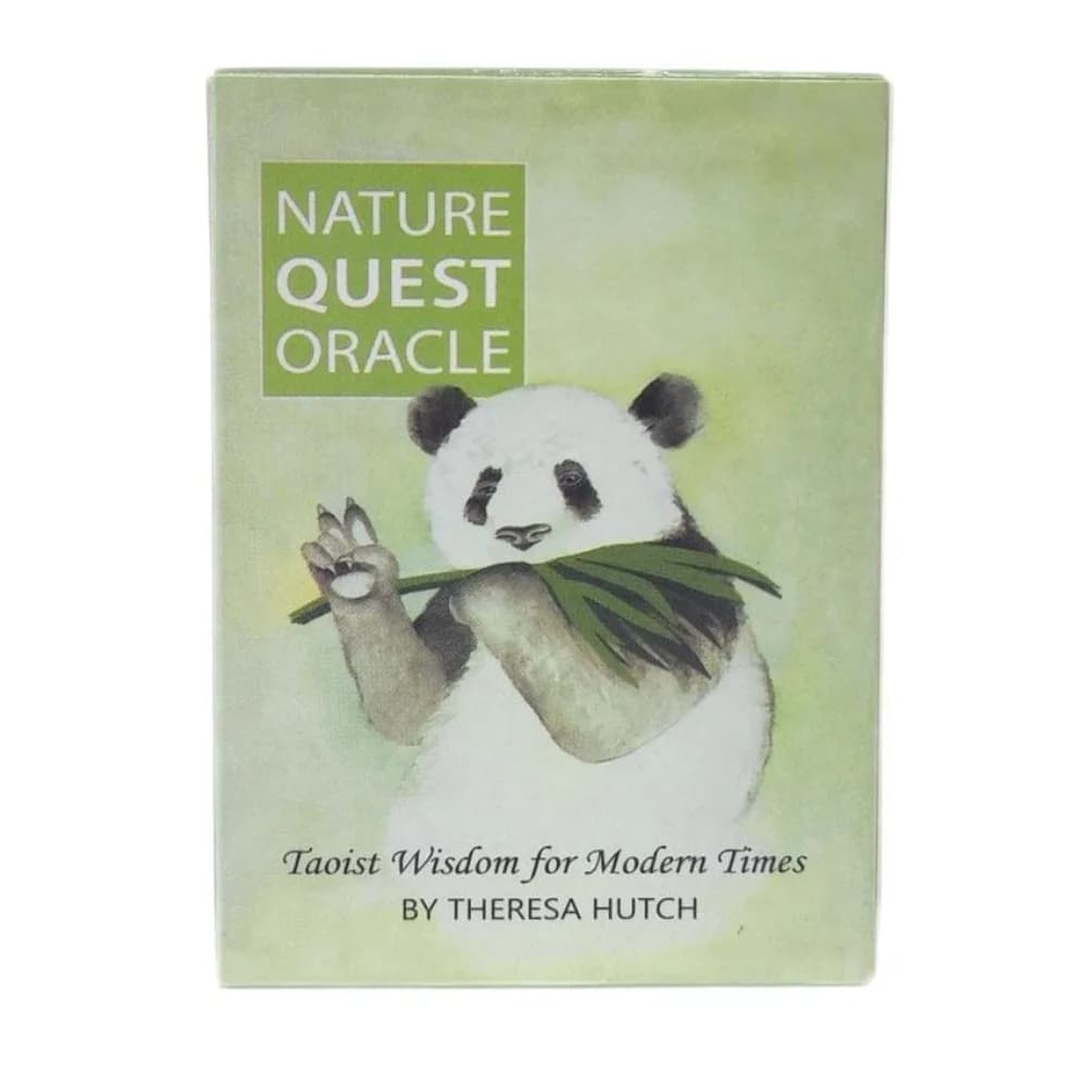 Gioco di carte dei tarocchi Oracle Nature Quest 10,4 * 7,3 cm