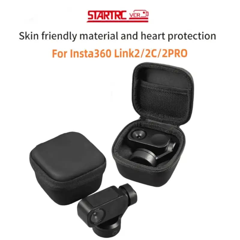 Custodia per il trasporto per Insta360 Link2/2C/2PRO, borsa protettiva antiurto per webcam Insta360 2PRO/Link2/2C con organizer
