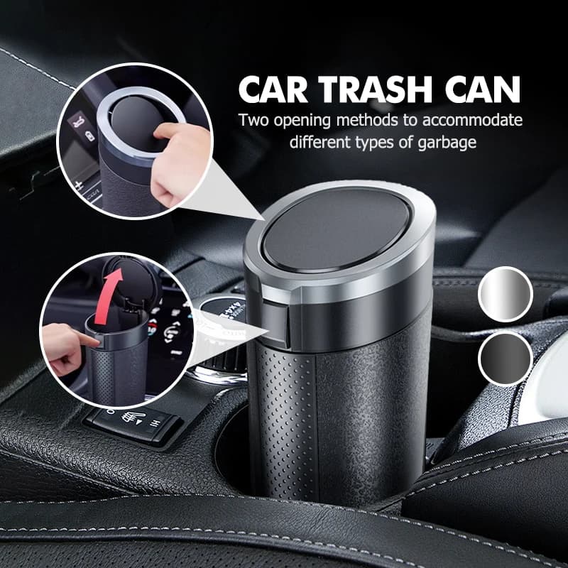 Car Trash Can Durable Waterproof ABS Garbage Storage Box For NO