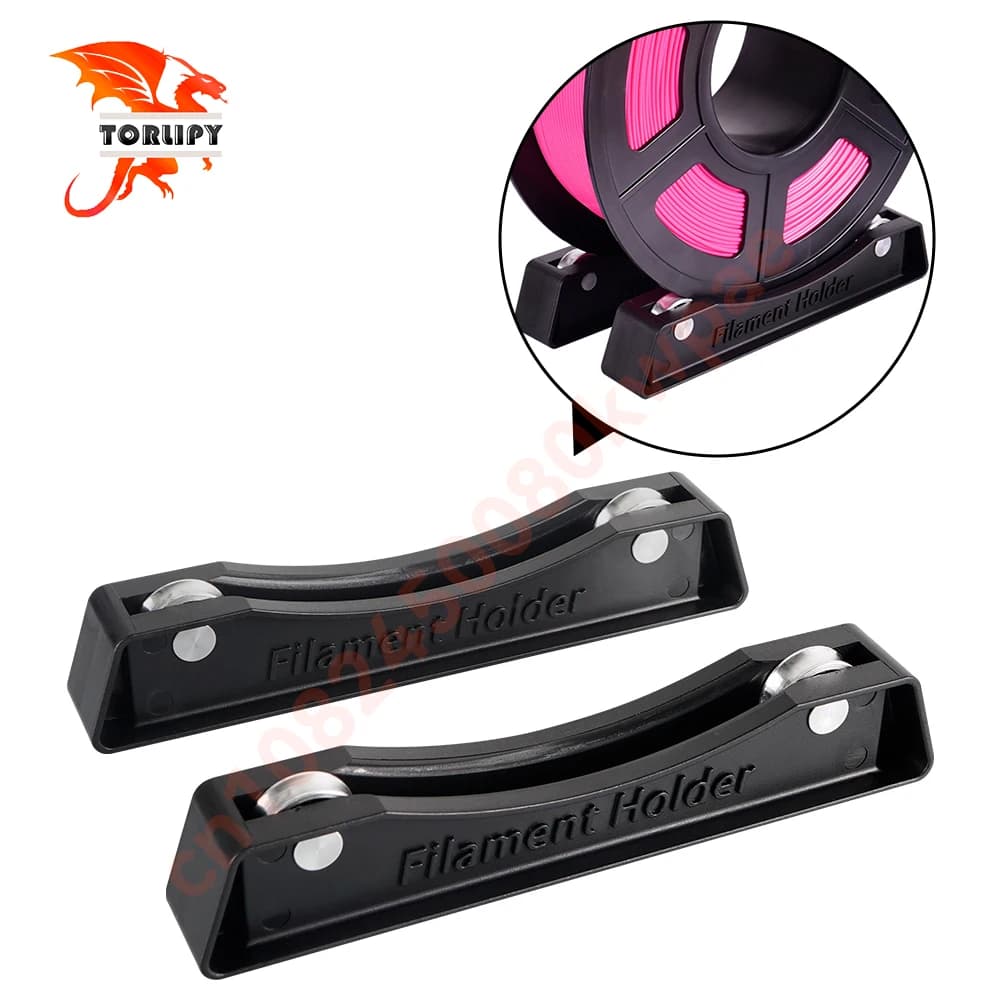 Support for 1 kg filament coil Bearing Design Consumption Materials Shelves Supply Fixed Seat for 3D Printer Filament PLA/PETG/ ABS ABS