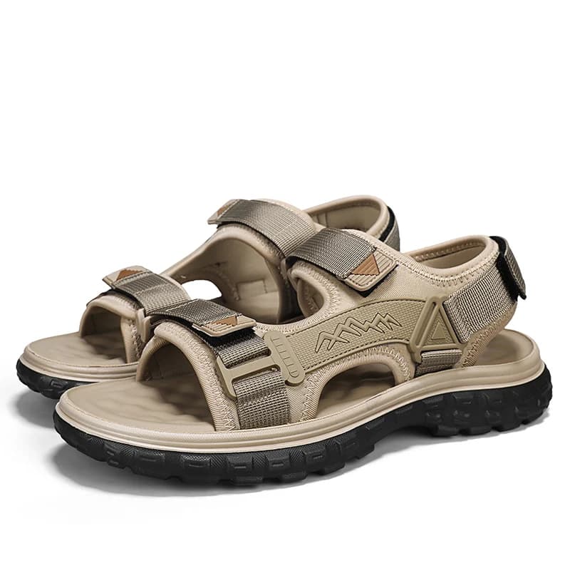 VIPOL Ciabatte da trekking da spiaggia, scarpe da uomo, borse morbide alla caviglia, sandali da uomo, scarpe da interno ed da esterno all'aperto