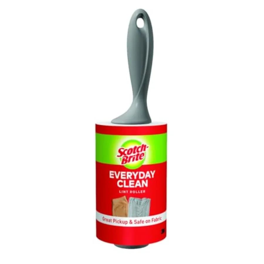 Everyday Clean Lever Roller, 95 Sheets, Multi-purpose to Remove Animal hair, Lanugine and Footwear, Furniture, Vehicles and Carpetry, Grey