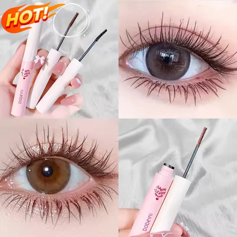 Black Sunflower Mascara Stretching ultrafine 3D eyelashes, long lasting waterproof brown, difficult cosmetic for Korean beginners