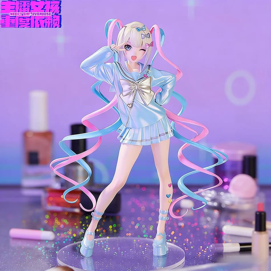Disponibile: Figura Anime 'Needy Girl Overdose', Action Figure Pop Up Parade KAngel, Modello in PVC da Collezione, Ornamento Giocattolo