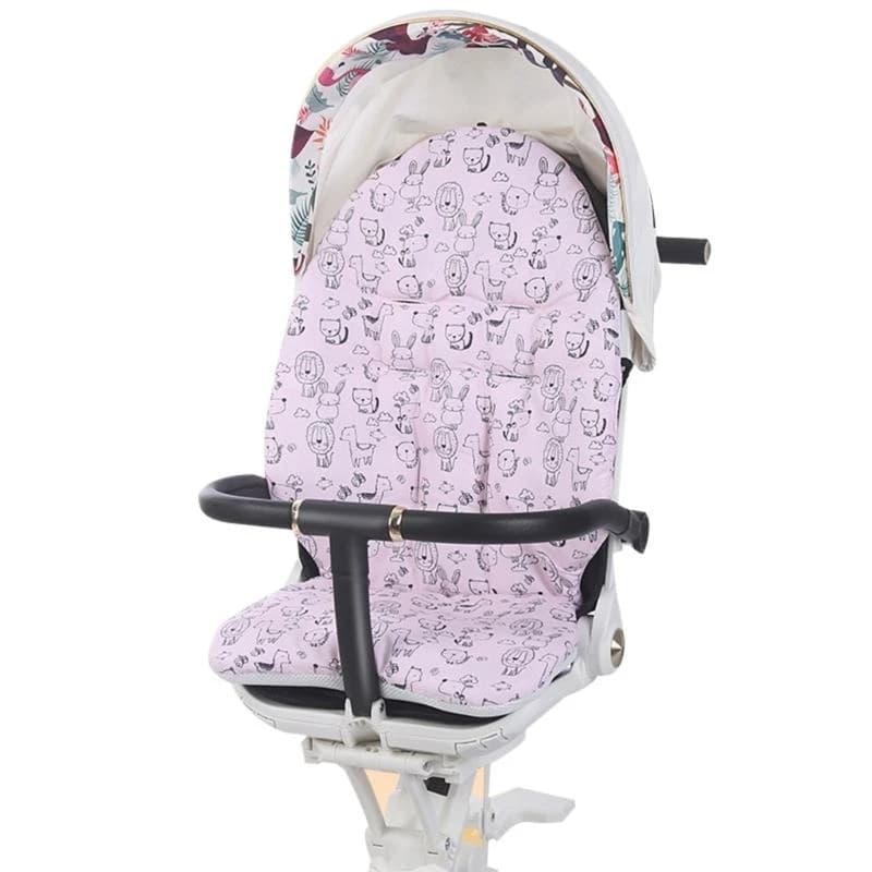 Cuscinetto sedile per auto antiscivolo per cuscinetto traspirante in cotone per seggiolino per auto da passeggino