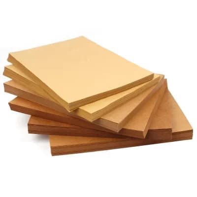 Hot Sale 70-200gsm High Quality A4 Brown Kraft Scrapbook Paper DIY Handmake Card Making Craft Paper Thick Cardboard Origami