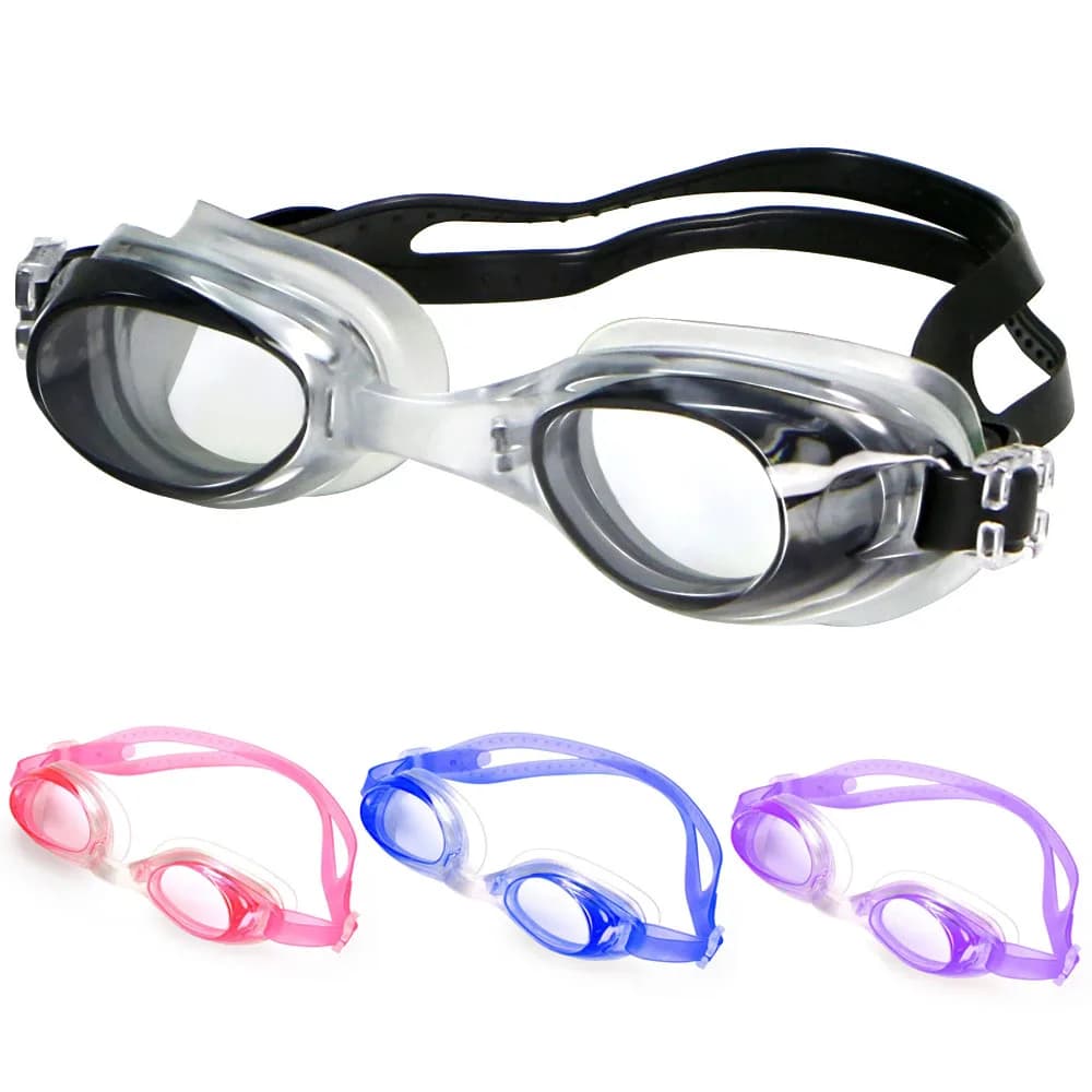1 piece adjustable waterproof swimwear, swimming glasses with small frame, suitable for swimming and diving, water sports
