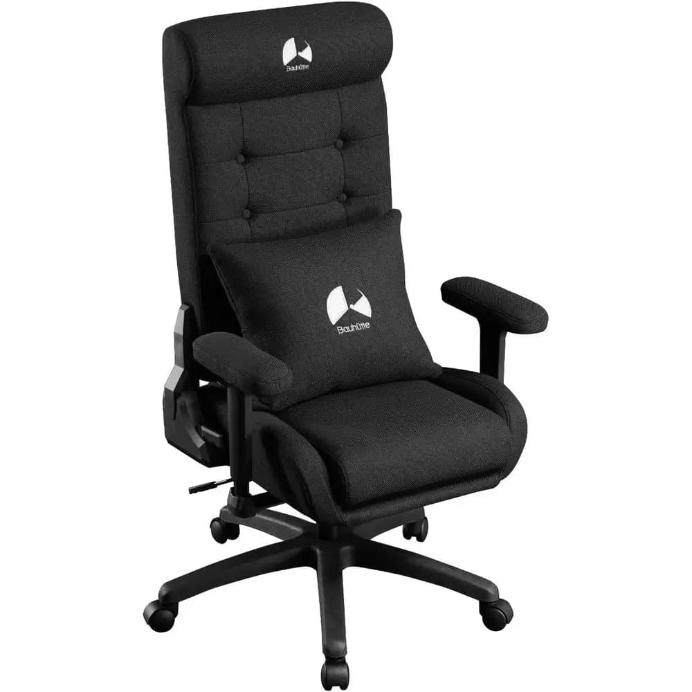 Gaming Sofa Chair 2, Black Fabric, Comfortable Gaming Seat with Stand