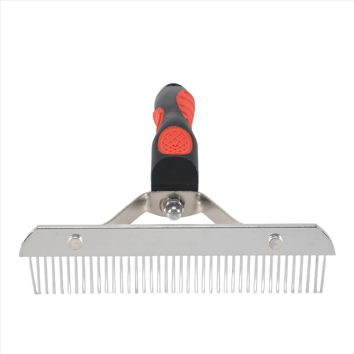 A61KK Pettine per animali domestici Pettine extra-grande per rastrello Spazzola per toelettatura Strumento per deshedding Pettine di bellezza per cani di taglia grande Golden Retriever Husky