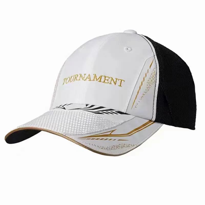 Nuovo Cappello da Pesca DW Estivo 2026 per Uomo, Protezione Solare, Bianco e Nero, Traspirante DC-2022T