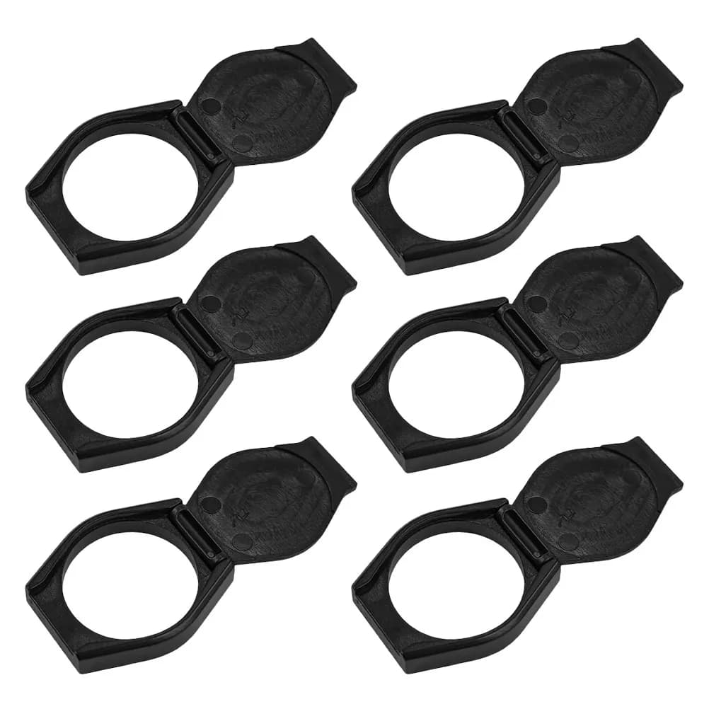 6 Pieces Webcam Covers with Privacy Protection, Reboundable Protective Covers for Lenti, Anti-Spionage Protection for Laptop and Computer Camera