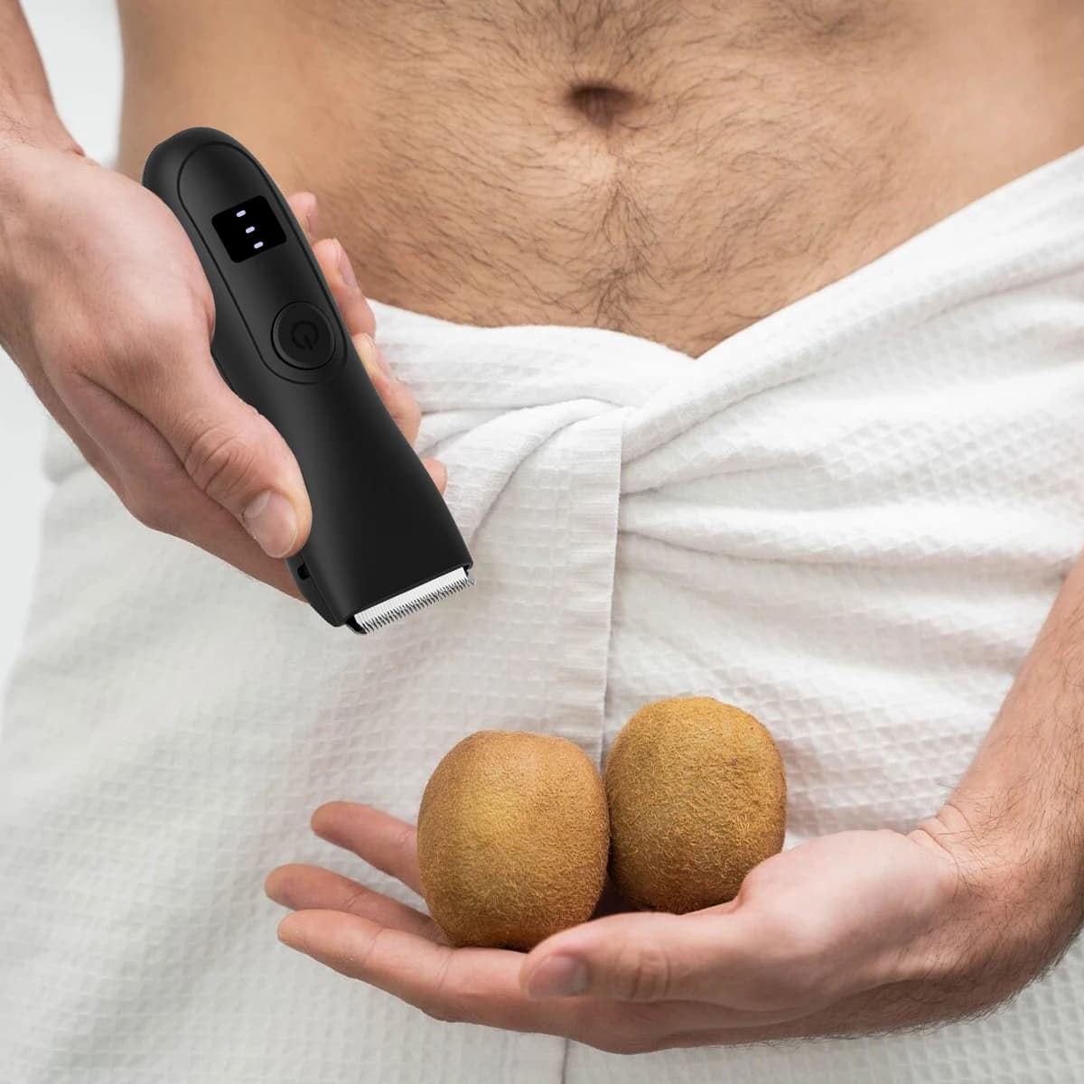 3 in 1 body trimmer for men and women - Ceramic shaver with quick USB-C charging, No-Nick technology