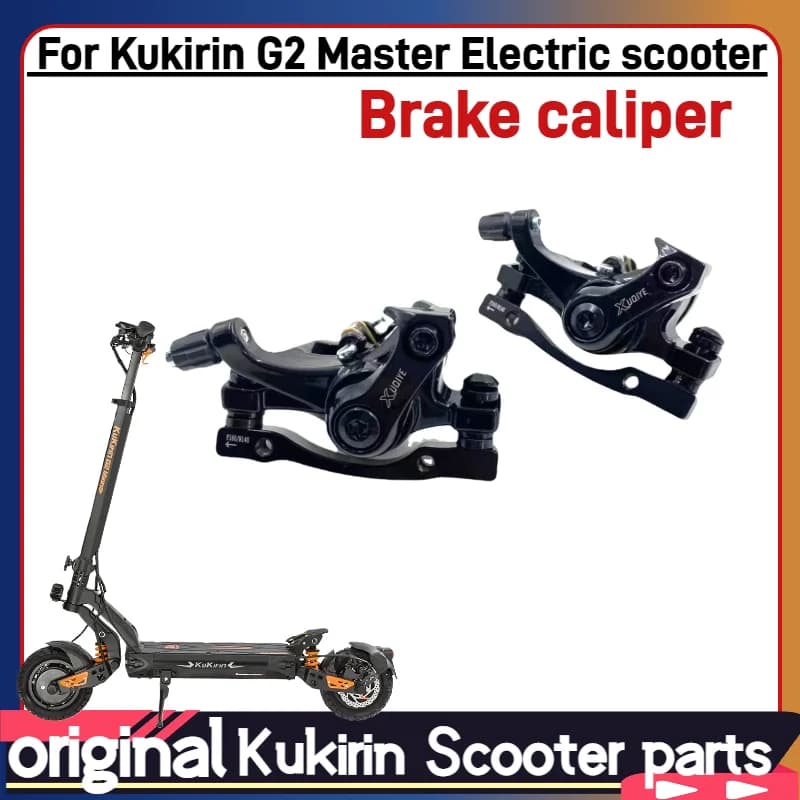 Pinza Freno a Disco in Metallo Originale per Monopattino Elettrico Kukirin G2 Master - Ricambio e Accessorio per Kickscooter