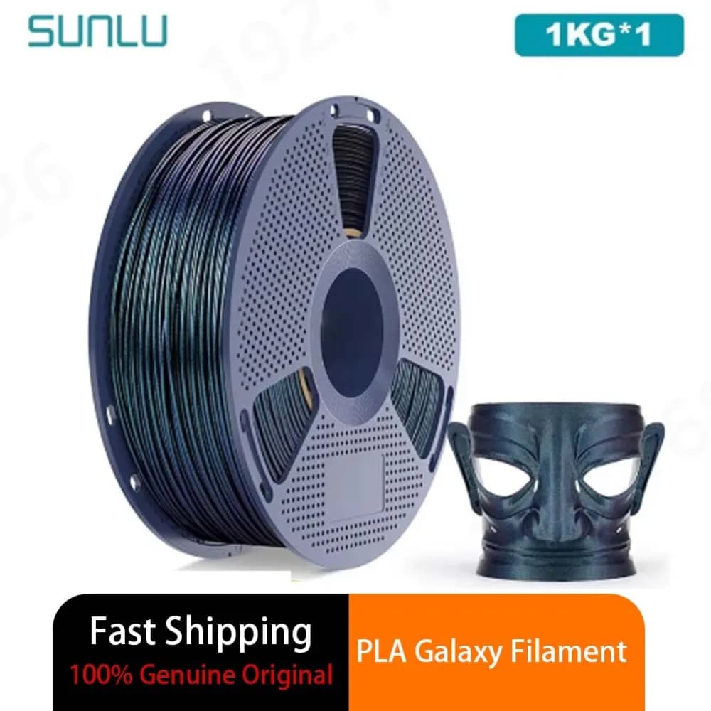 SUNLU Galaxy PLA Filament 1.75mm 1KG Starry Texture Dynamic Color Printing Material Universal For Most FDM 3D Printers