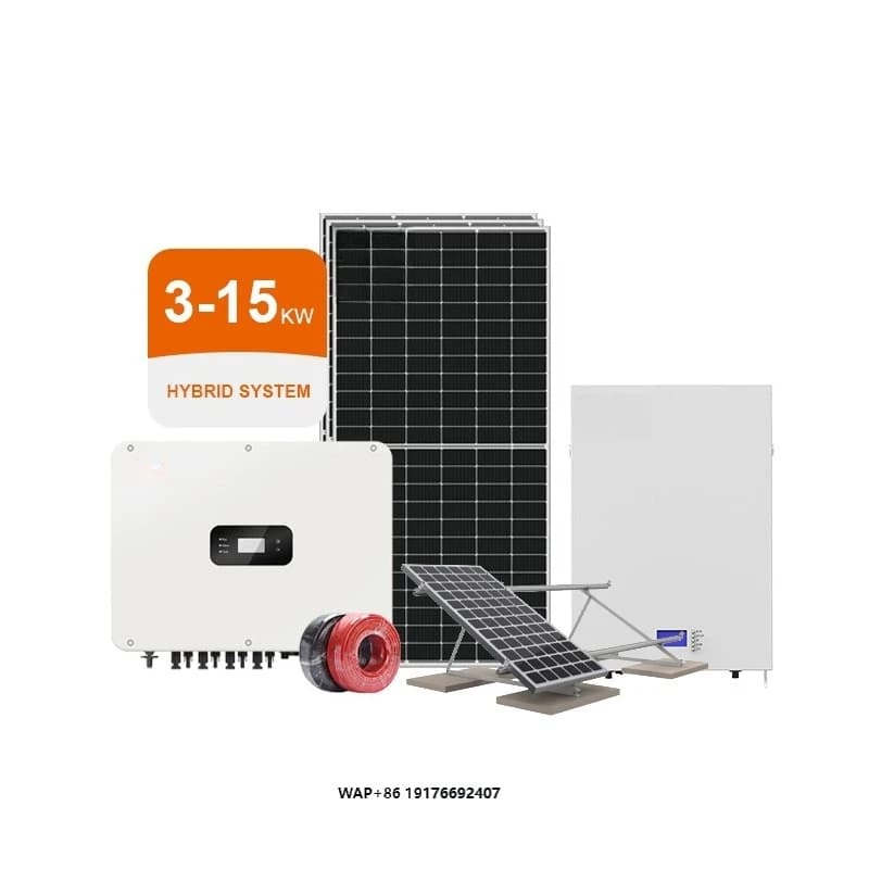 Sistema Solare Sunergy, Pannello Solare 3KW 4KW 5KW 8KW 10KW 15KW, Set Completo di Sistemi Ibridi di Energia Solare per Uso Domestico