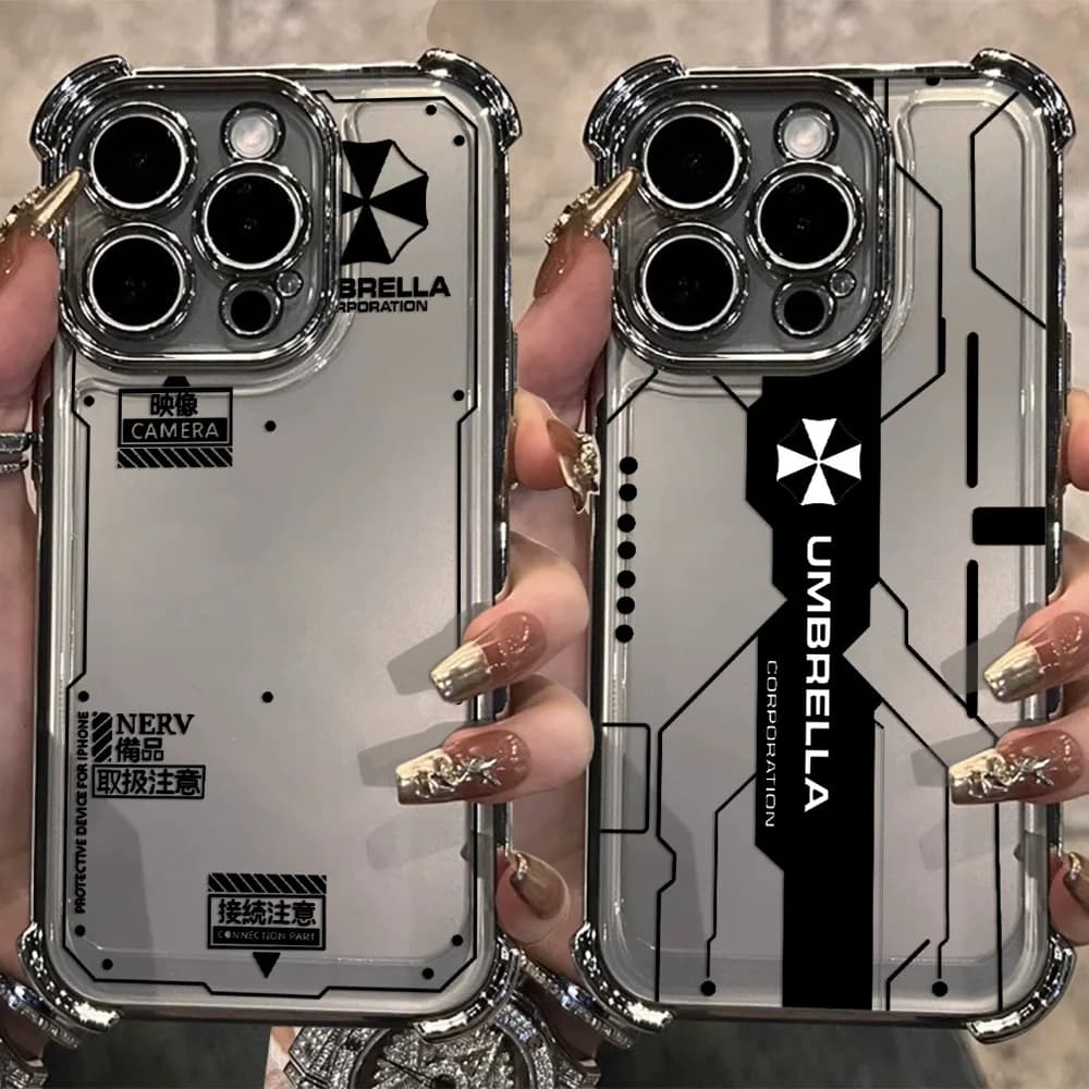HOT ResidentS EvilS Crisises Plating Phone Case For Xiaomi Redmi 15 A3 15C 14C 13C K50 A1 Note 15 14 13 12 Pro Plus 4G 5G Anti