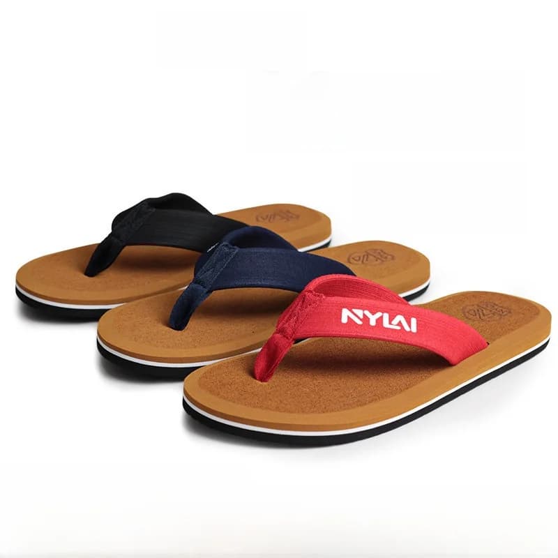Men's Large Size EVA Sandals 2025 Summer Casual Beach Wear-Resistant Slip-On Slippers Comfortable Home Slippers
