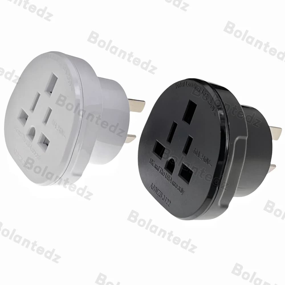 Adattatore da viaggio 3 pin Nuova Zelanda Australia Spina da viaggio Universale US/UK/EU a AU/NZ Convertitore di spina Alimentazione CA Spina domestica