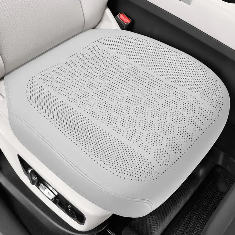 Universal Car Seat Cover for All Seasons, Suede Leather Breathable, Non-slip, Luxury Protective Bearings, Ultra Slim Leather Covers