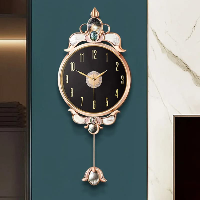 Orologi da Parete Moderni di Lusso per Camera da Letto e Cucina, Design Unico e Trendy, Stile Nordico Originale, Decorazione per la Casa