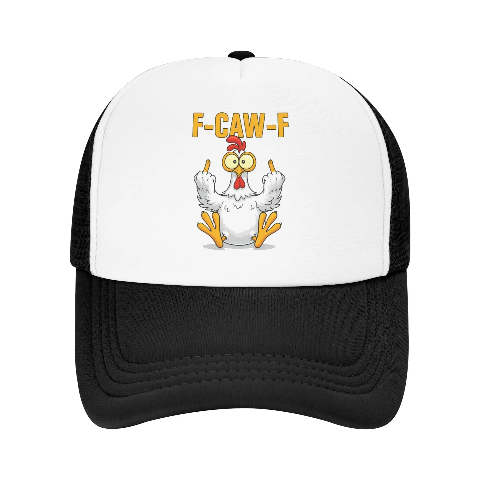 Classic Baseball Hat with 'F-Caw-F' Humor and Meme for Women and Men, Adjustable, Trucker Style, Snapback, Dad Hat