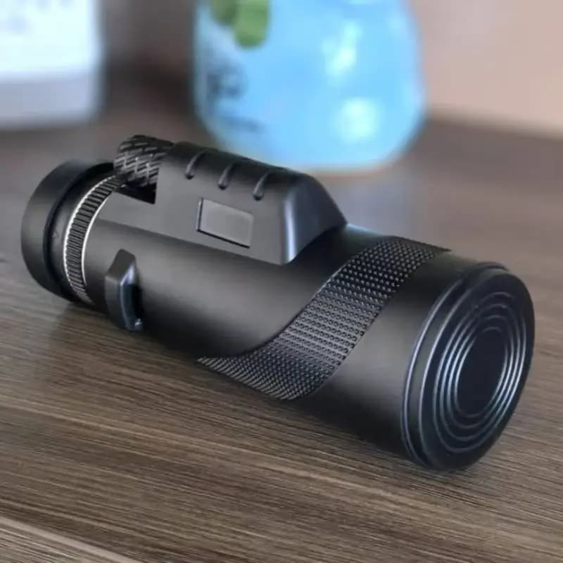 Potente Telescopio Monoculare 80x100, Binocolo Portatile a Lunga Portata per Caccia e Campeggio con Treppiede e Clip per Telefono