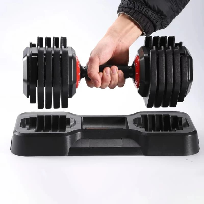 11kg Electroplated Cast Iron Dumbbell Set Fitness Weightlifting Multifunctional Adjustable Barbell Unisex Eco-friendly Durable