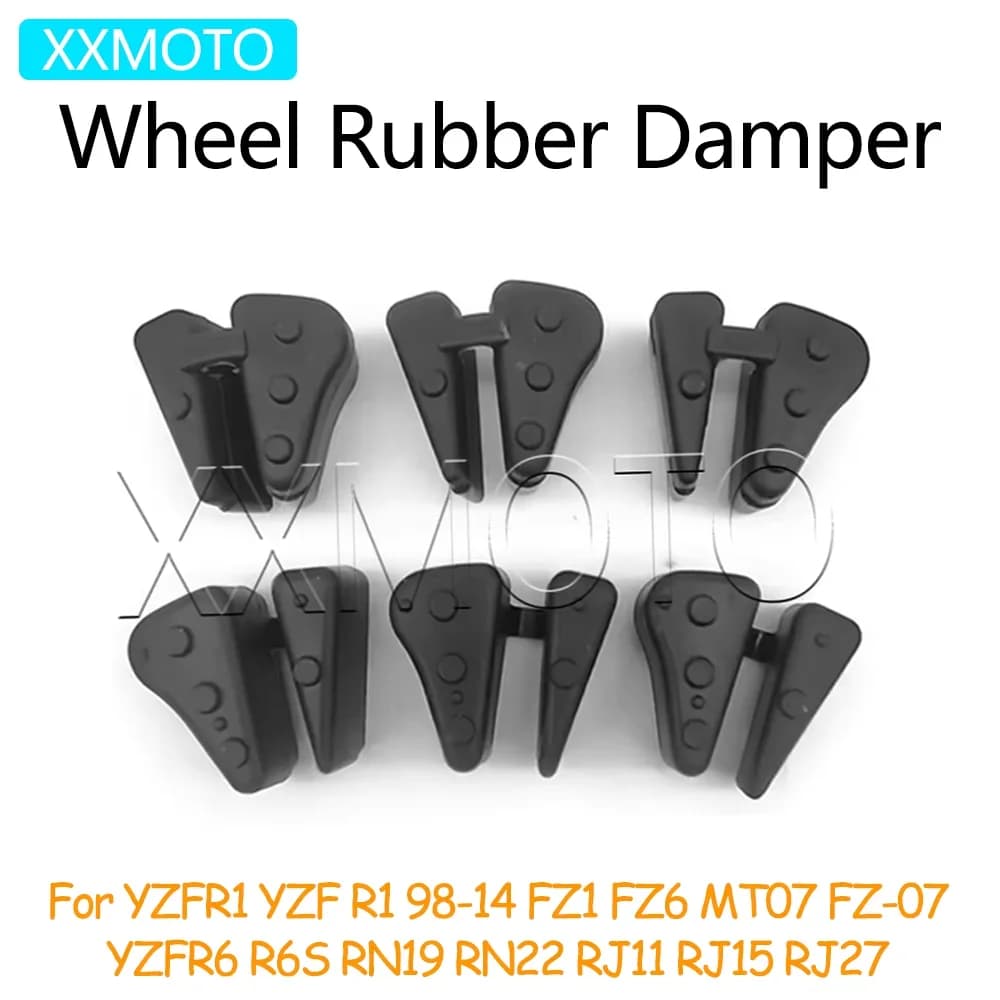 Per Yamaha YZFR1 FZ1 FZ6 MT07 YZFR6 RN 19 22 RJ 11 15 27 R6S XSR700 FZ07 Ammortizzatore Ruota Posteriore Tamburo Gomma Pignone Buffer Ammortizzatore