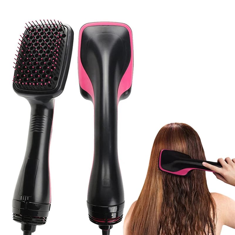 Piastra per Capelli Fashion Square ad Alta Potenza 1000W, Asciugacapelli e Styler Tutto in Uno per Salone e Uso Domestico
