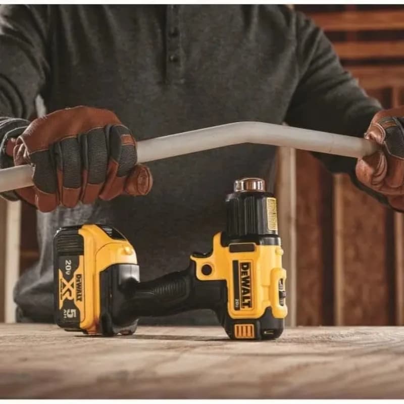 DEWALT Tools DCE530 20V MAX Heat Gun Kit, Cordless, Up To 990 Degrees, 42 Minutes of Run Time, LED Light,cordless Heat Gun