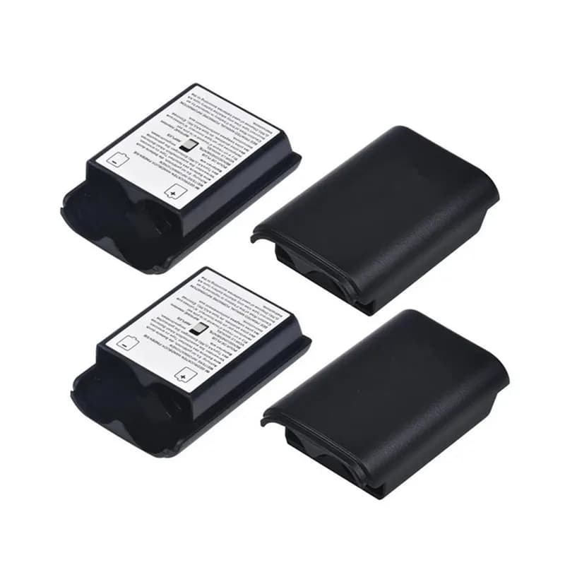 Custodia per batteria da 500 pezzi per controller wireless Xbox 360 coperchio batteria AA ricaricabile per accessori XBOX 360