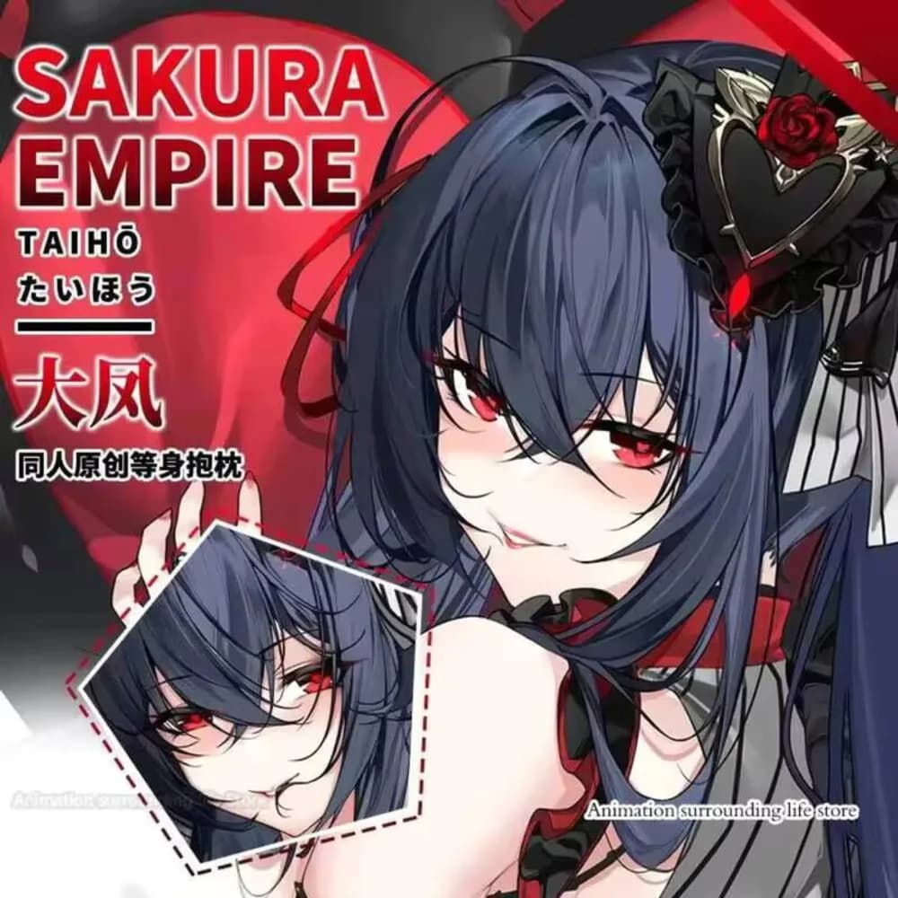 Amb Lane Taihou Dakimakura pillow Waifu two sizes print decoration Anime pillow soft pillow lining for 2-way dachskin leather