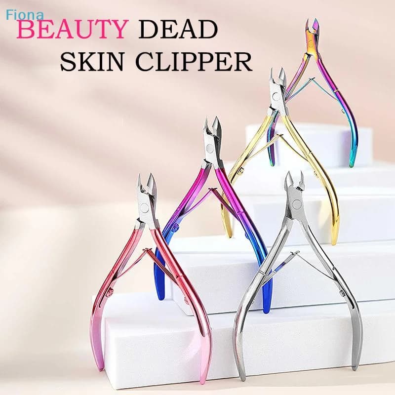 ✔ Tronchesino per Cuticole, Forbici per Manicure, Taglia Cuticole, Rimuovi Pelle Morta, Strumento per Pedicure in Acciaio Inossidabile
