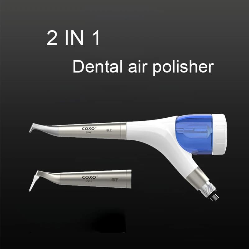 COXO CP-1 Lucidatore ad aria dentale Prophy Jet Lucidatore ad aria Flusso d'aria Pulizia dei denti Prophy Lucidatura Sabbiatrice Sbiancamento dei denti