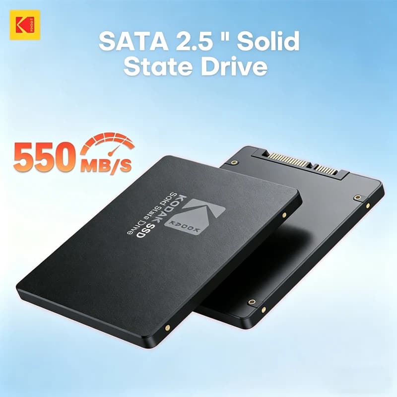 Kodak X120 Pro SSD Interno SATA III da 2.5 Pollici, 1TB 512GB 256GB 128GB per Laptop e PC