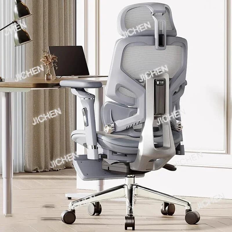 HS Sedie da ufficio ergonomiche per computer Supporto per la schiena Design Sedie da ufficio da gioco da pavimento Girevoli di lusso Cadeiras De Escritorios Furnitu
