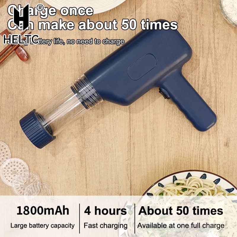 Macchina per pasta, macchina per pasta elettrica portatile, macchina per pasta senza fili all-in-one