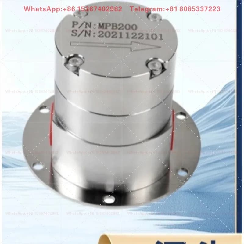 Micro Magnetic Gear Pump Stainless Steel High Pressure Large Flow High Precision Metering Pump Ideal for Coffee Makers Equipment