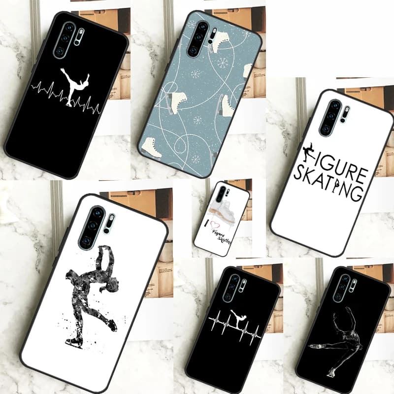 Custodia per pattinaggio artistico per Huawei Nova 3i 7i 8i 11i Y60 Y70 Y90 Y61 Y91 10 9 SE 11 Pro P20 P40 P30 Lite Cover