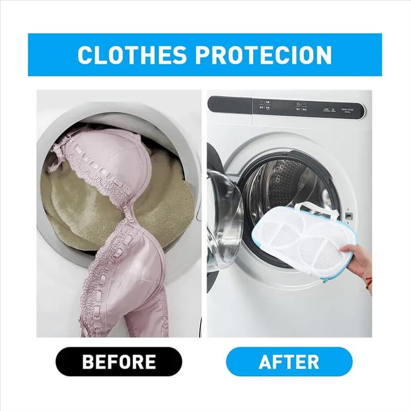ABJY-4 pieces Socket cleaning bags, Bra washing bags, Underwear cleaning bags, Exclusive underwear cleaning bags