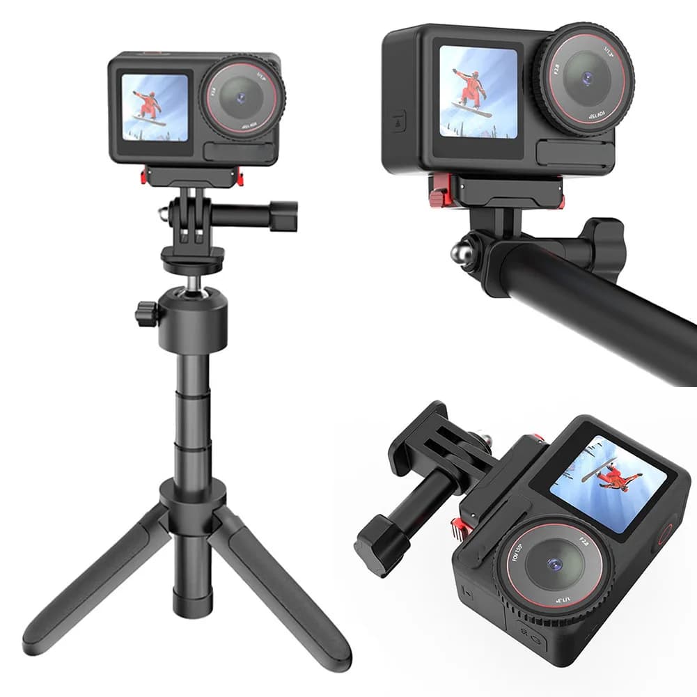 Quick Hook Magnetic Adapter with Two Arms for Camera Support, Magnetic Base for DJI Osmo Action 5 Pro/4/3