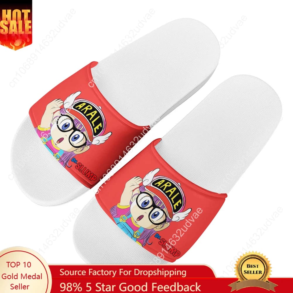 A-Arale Dr Slump Pantofole Sandali da bagno per la casa Scarpe da acqua Uomo Donna Adolescenti Sandalo povero per interni Pantofola estiva personalizzata