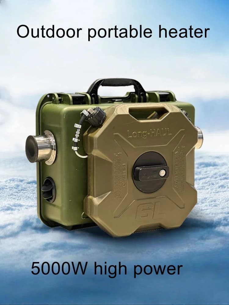Riscaldatore da campeggio esterno riscaldamento da pesca sul ghiaccio stufa riscaldamento a legna riscaldatore da parcheggio riscaldatore diesel 12v