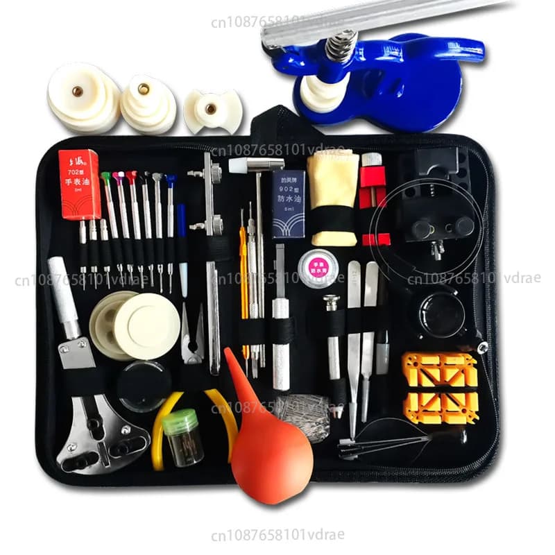 181 Watch Repair Tool Set Disassembly, Maintenance & Replacement Battery Set of Tools for Watch Repair