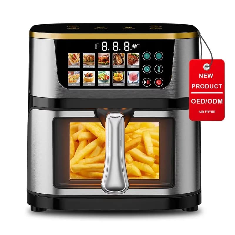 Visual 4.5L 6L 8L 10L 12L Consumption Reports The best hot oil-free rack as seen as an oil-free Silver Crest air fryer