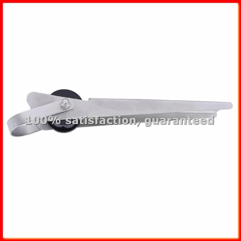 Rullo Ancoraggio Prua Barca in Acciaio Inossidabile, Rullo Prua Autolanciante Resistente 15-1/4 pollici di Lunghezza - A63M