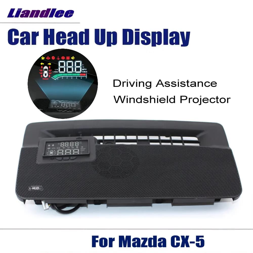 Display Head-Up (HUD) per Auto Mazda CX-5 (KF) 2017-2025 - Accessorio Elettronico per la Guida Sicura - Proiettore sul Parabrezza