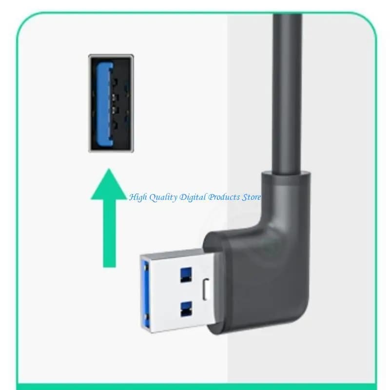 U2JE Cavo prolunga USB con interruttori alimentazione Supporta il trasferimento dati e l'alimentazione per luce della