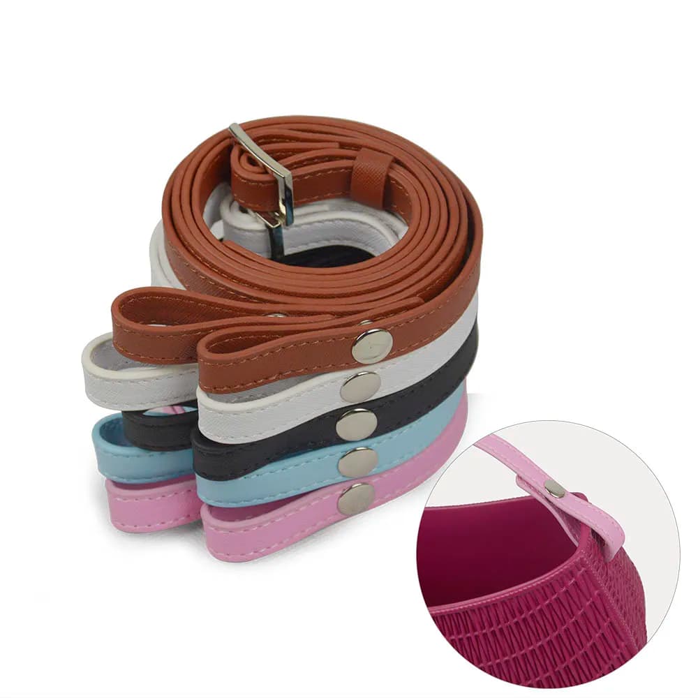 TANQU Nuova tracolla lunga regolabile per mini borsa O Pocket Maniglie per borse da donna Manici in ecopelle per OBag O Basket O Moon