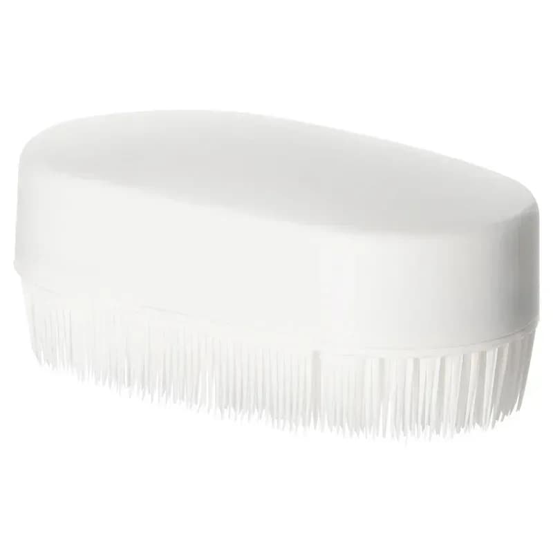 1pcs Multifunctional Household Laundry Brush, Soft Bristle Plastic Shoe Cleaner, Clothes Cleaning Brush, Nail Scraper Tool